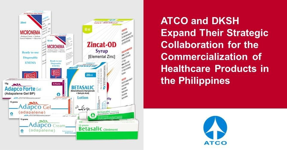 ATCO and DKSH Expand Their Strategic Collaboration for the Commercialization of Healthcare Products in the Philippines