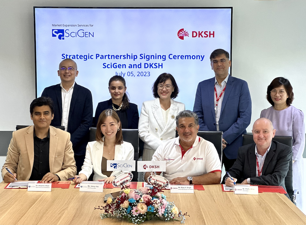 DKSH Has Successfully Entered Into a Strategic Partnership With SciGen in Vietnam