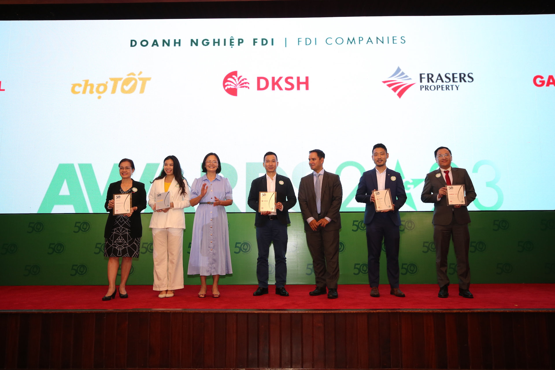 DKSH Is Honored to Rank Among the Top 50 Sustainable Development Companies in Vietnam