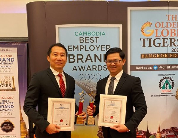 DKSH Cambodia wins two awards at the World Human Resources Development Congress