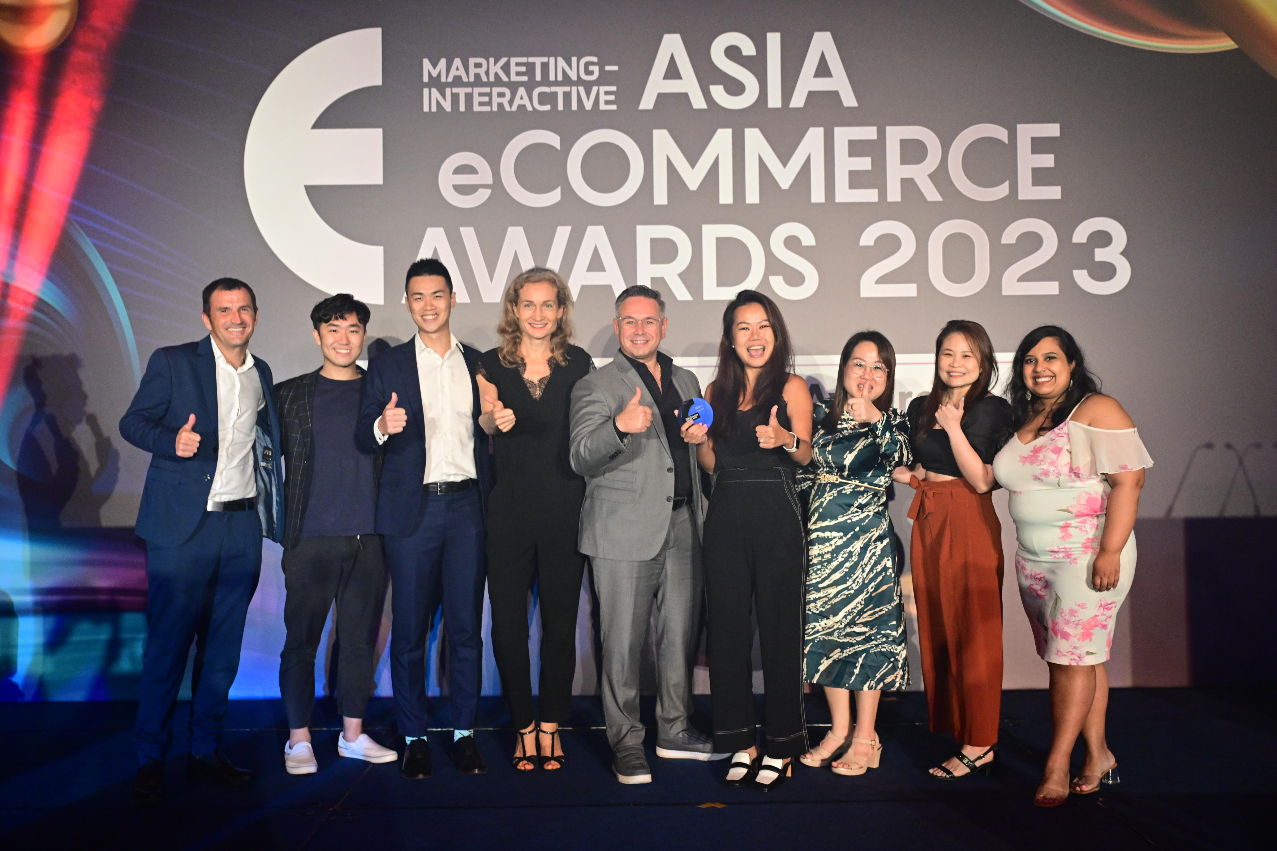 DKSH Continues its Track Record at the Asia eCommerce Awards 2023 and Wins the Agency of the Year Award for the Third Time