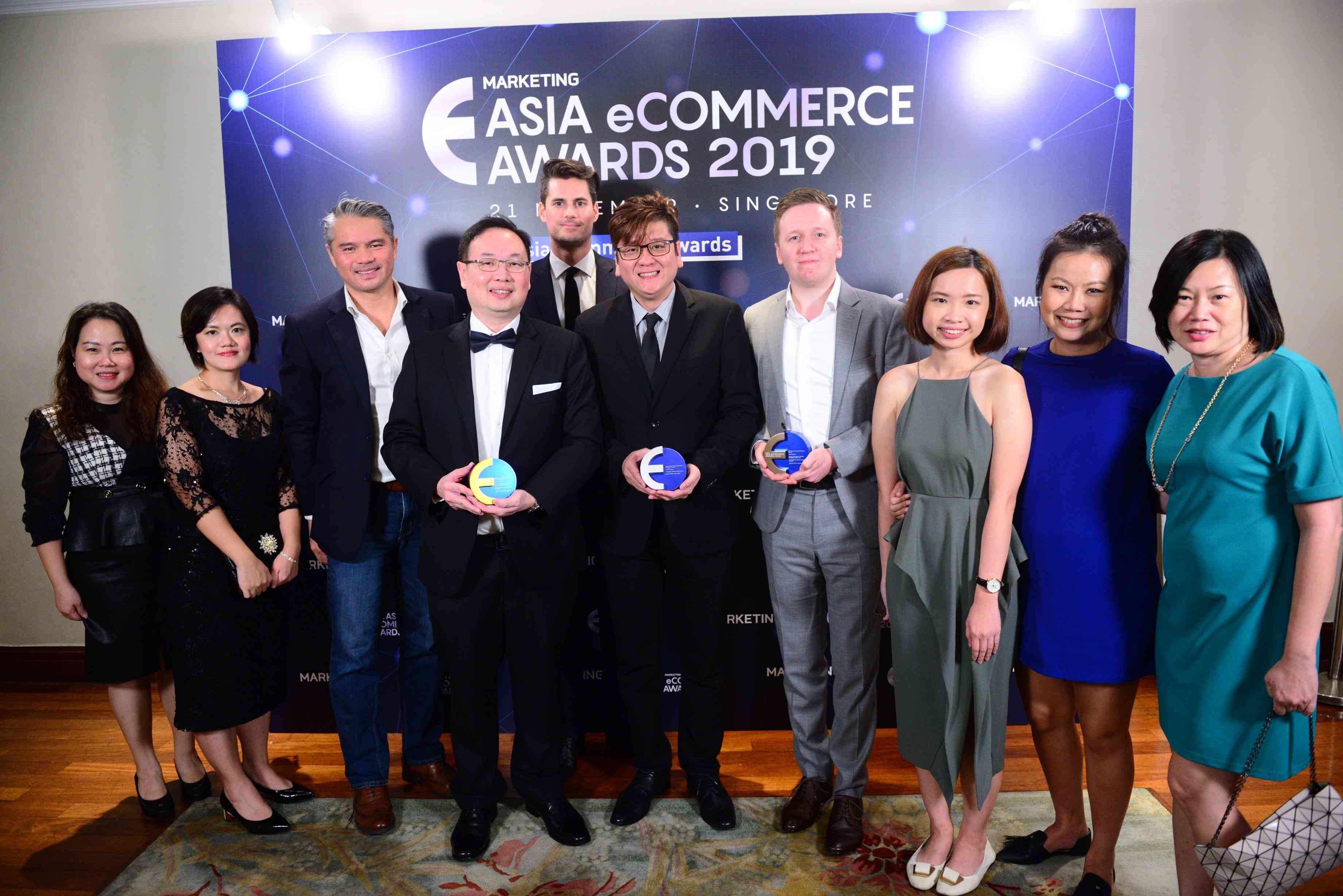 DKSH wins oneGold, two Silver and two Bronze trophies at the 2019 Asia eCommerce Awards
