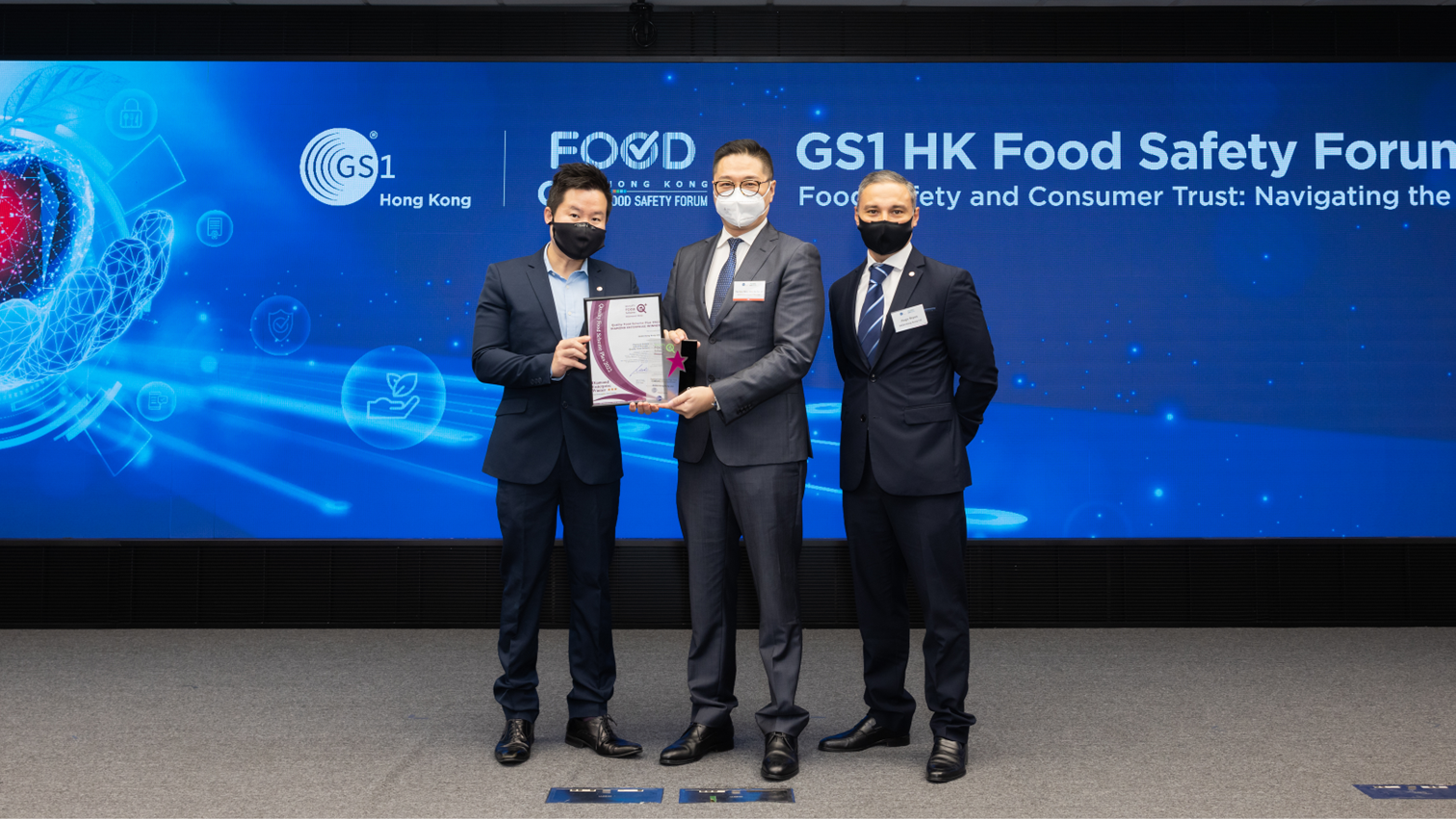 DKSH Crowned Diamond Enterprise at GS1 HK Quality Food Scheme Plus 2022
