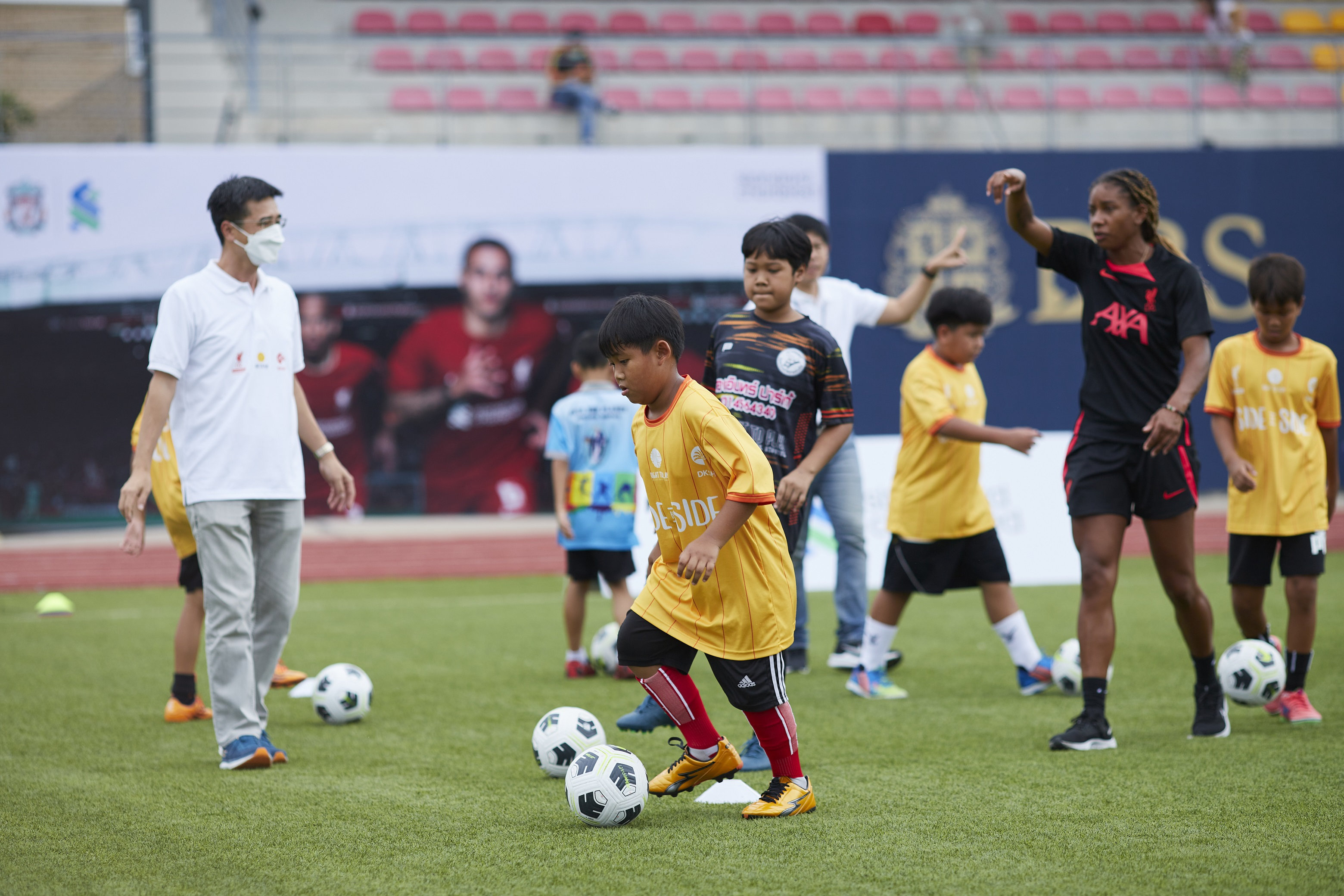 DKSH Supports Right To Play and Liverpool F.C. Foundation on Organizing a Football Clinic for Disadvantaged Youth