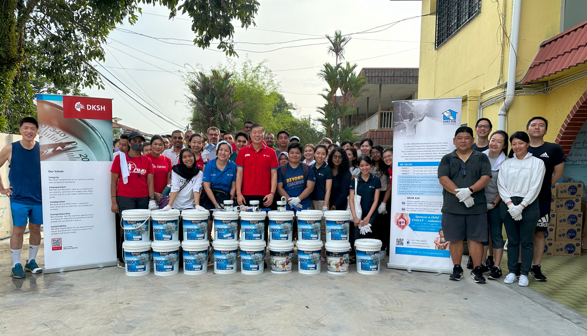 DKSH CSSC Empowers Change by Offering Support to Shelter Home for Children